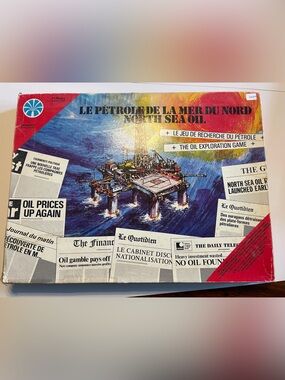 Vintage 1974 | North Sea Oil - Board Game